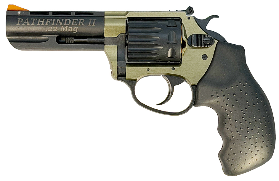 Charter Arms Pathfinder II .22 WMR 3.5 In OD Green 8-Rounds