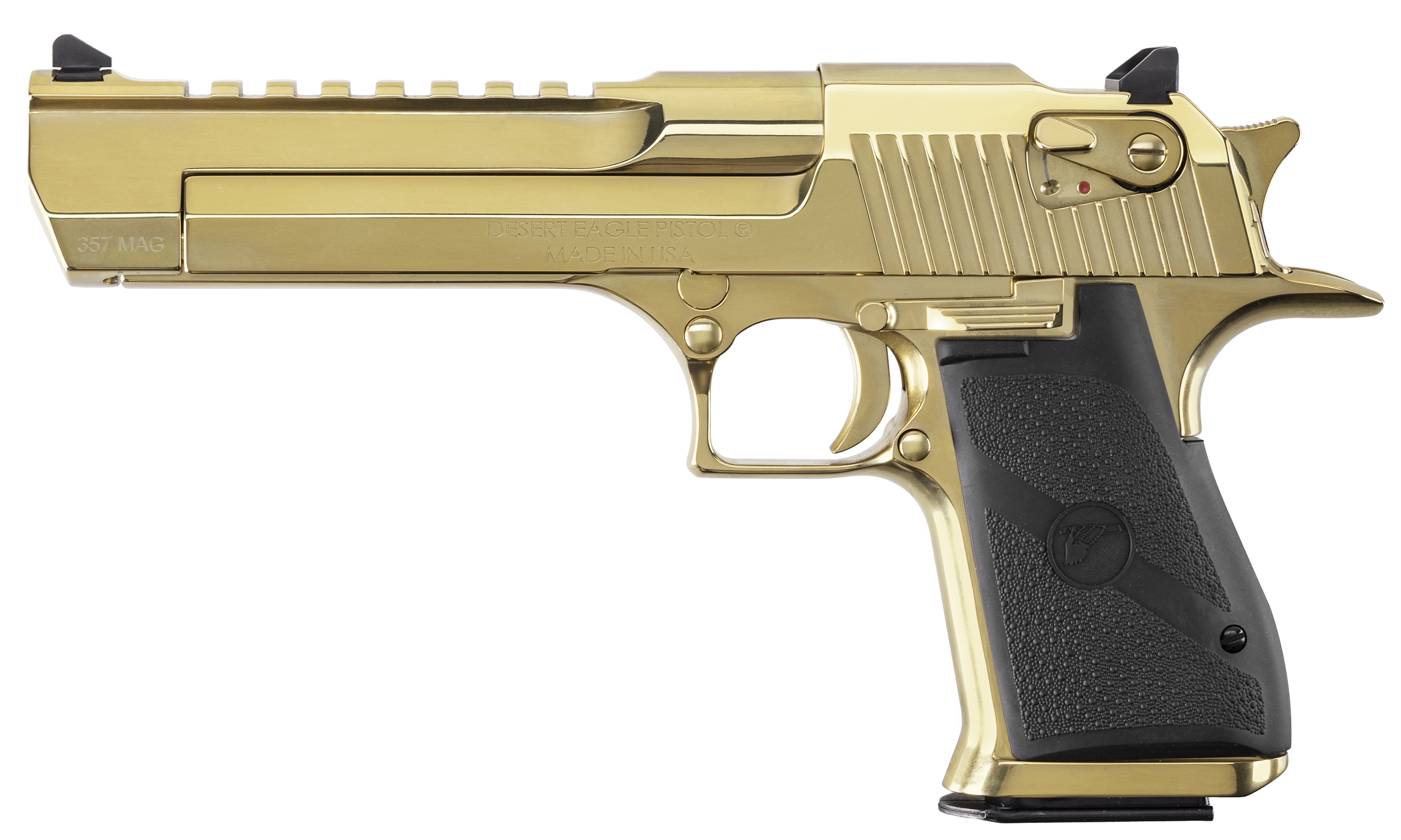 Magnum Research Desert Eagle ZDE357ZNG .357 Mag 6 In Gold Zirco Shooter