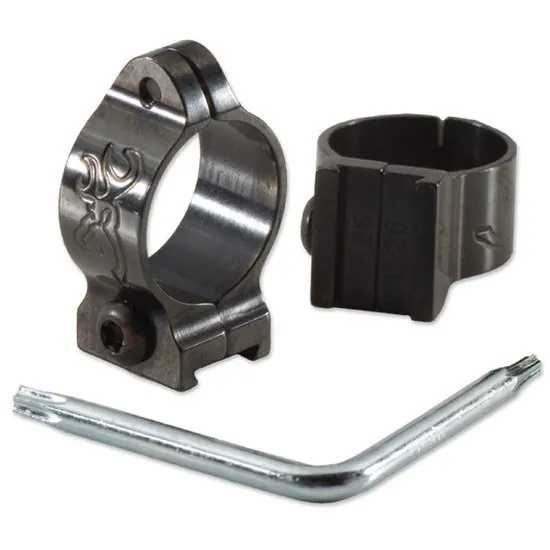 Browning 12343 BRO Rings 1" Matte, Fits Scopes Up to 44mm Objective - Browning