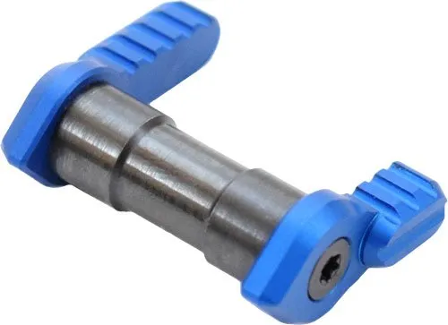 Armaspec ARM112-BLUE ST45 45 deg Ambi Safety Selector for AR-15/AR-10, Blue