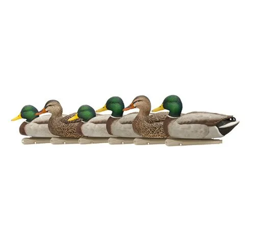AvianX AVX8060 Top Flight Duck Decoys Open Water Mallard 6-Pack - Avian-X