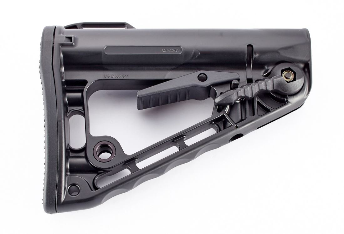 Wilson Combat TRSUPERSTOC Super-Stoc AR-15 Collapsible Buttstock Black - Wilson Combat