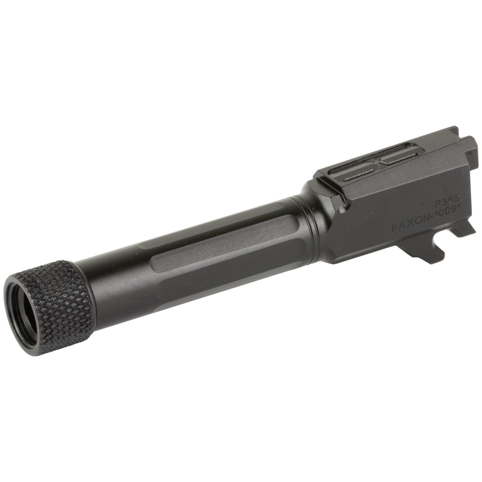 Faxon Firearms P365 9MM 3.7 In Black Nitride Fluted Barrel - Faxon Firearms - 9MM