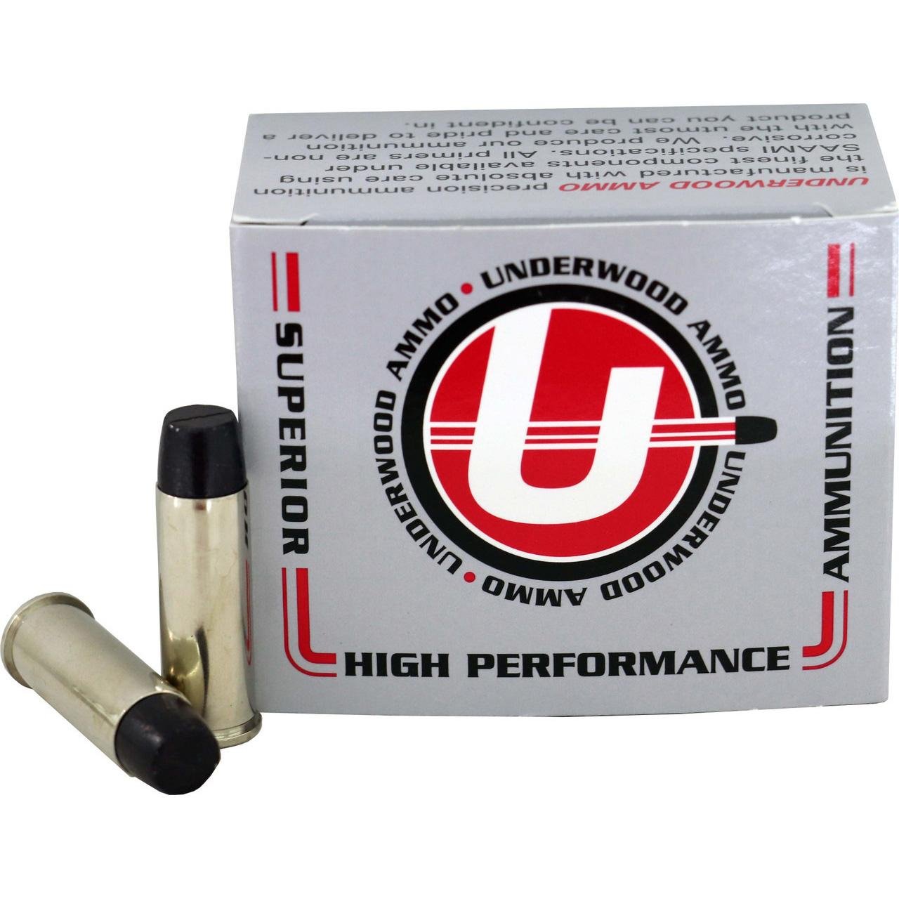 Buy Underwood Ammo Lead long Flat Nose Ammunition .450 Bushmaster 360gr LFN 2449 fps 20/ft online