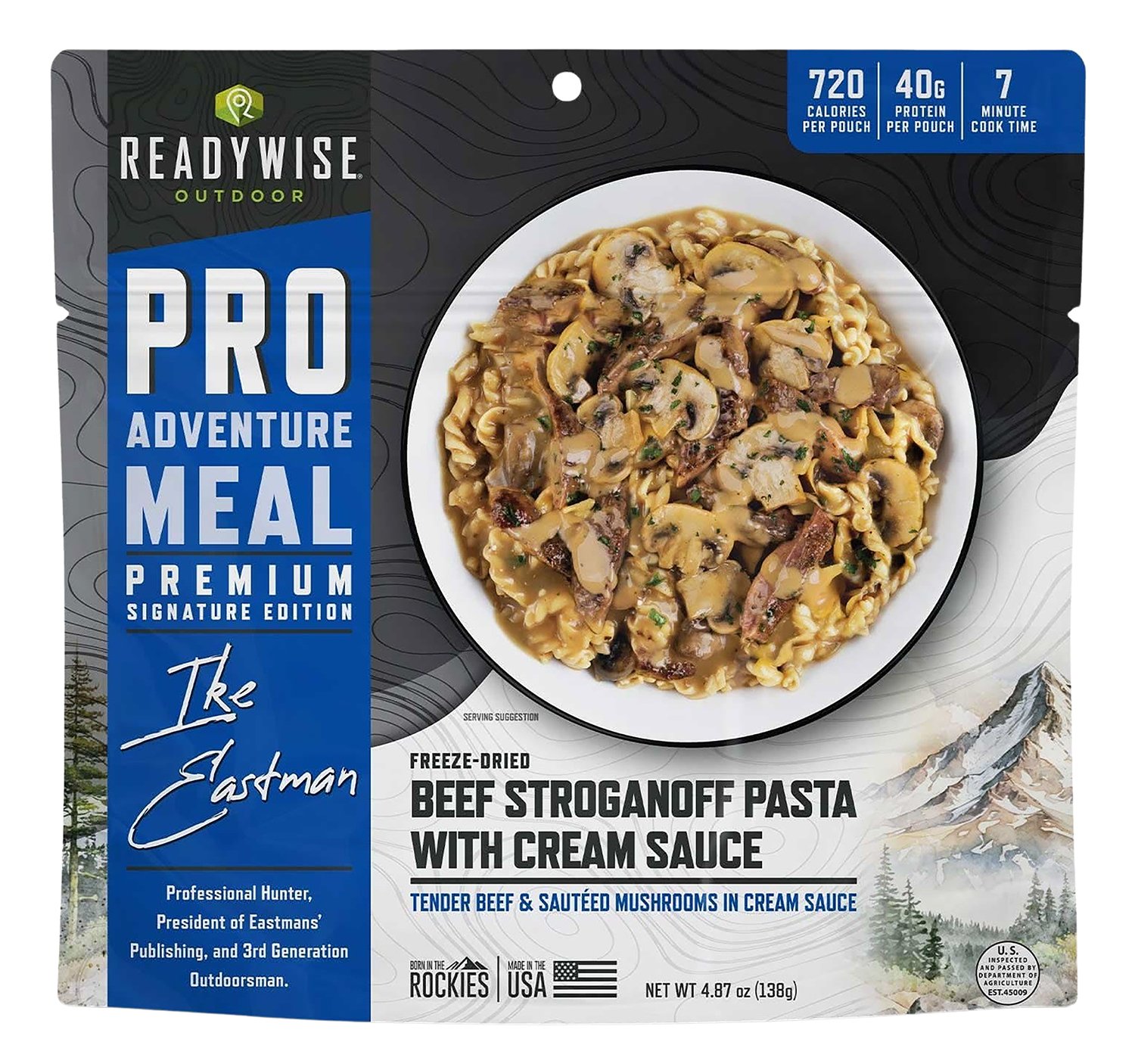 Wise Foods RW05402 Beef Stroganoff 2 Servings 6 Per Case - Wise Foods, Inc.