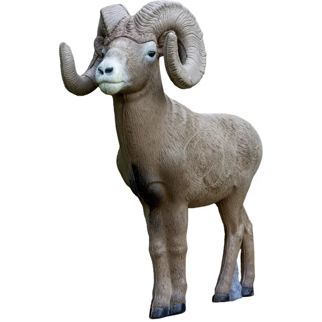 Rinehart 37311 1/2 Scale Bighorn Sheep Target, 38" H, 41" L, 140 lbs
