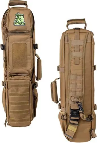 Odin Gear Ready Bag Brown Holds AR-15 And