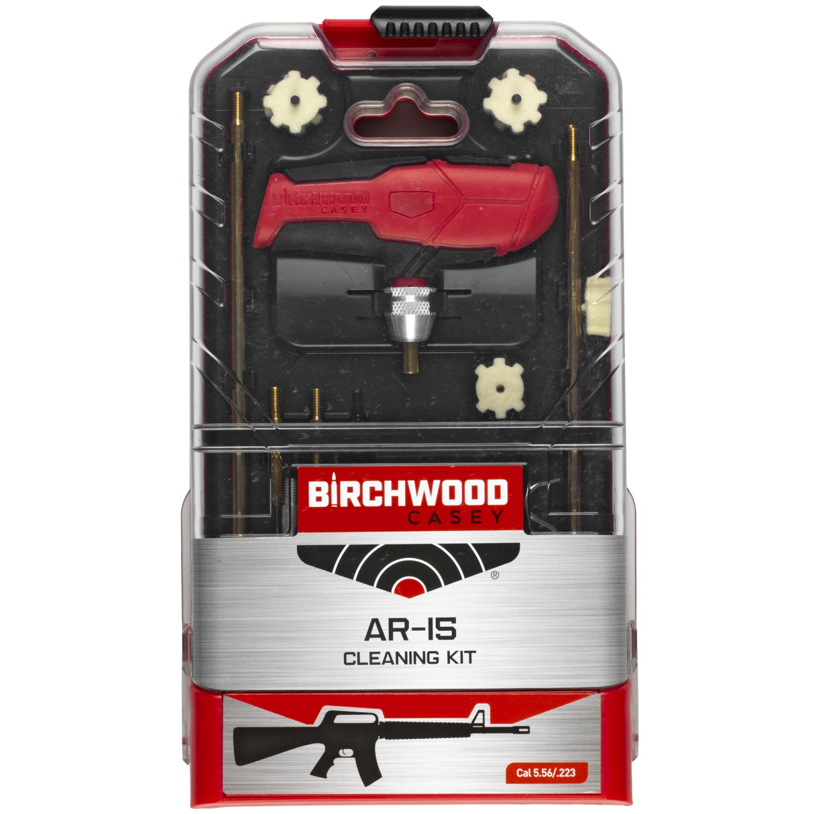 Birchwood Casey BC-ARCLN-KIT AR-15 22-Piece Cleaning Kit Black/Red - Birchwood Casey - 5.56x45mm NATO
