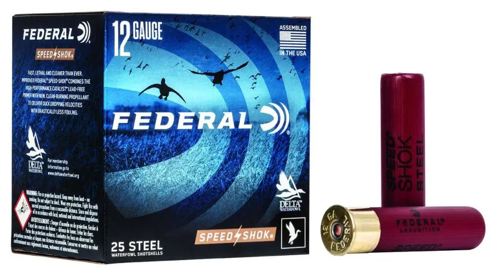 12 Ga Steel-4 1-3/8 oz 3-1/2" 25 Rds Federal Shotgun Ammo - Federal Premium Ammunition - 12 Gauge