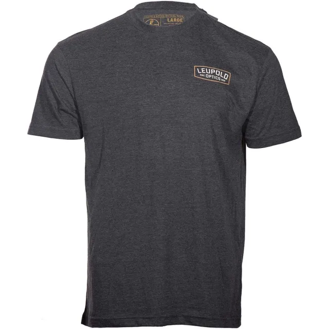 Buy Leupold Badge Short Sleeve Shirt Charcoal M online