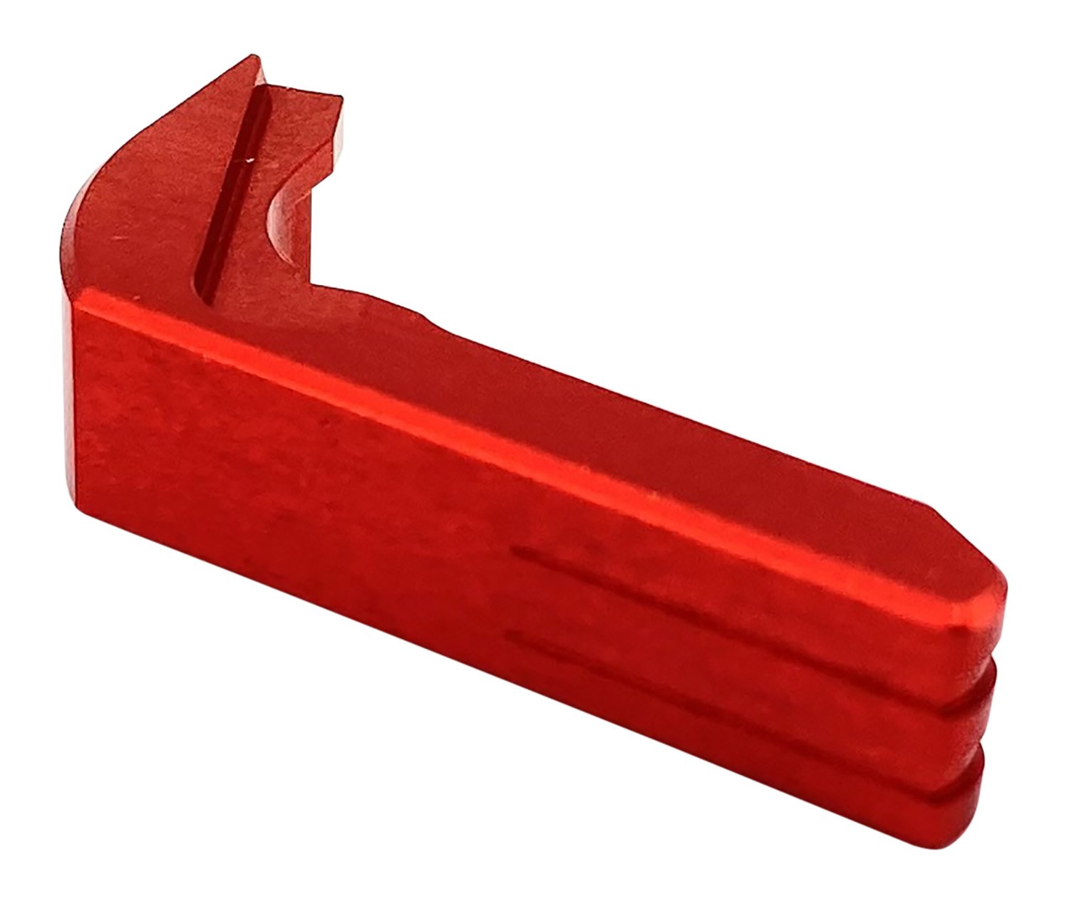 Cross Armory CRGMCRD Extended Magazine Catch Red Anodized Aluminum - Cross Machine Tool Company