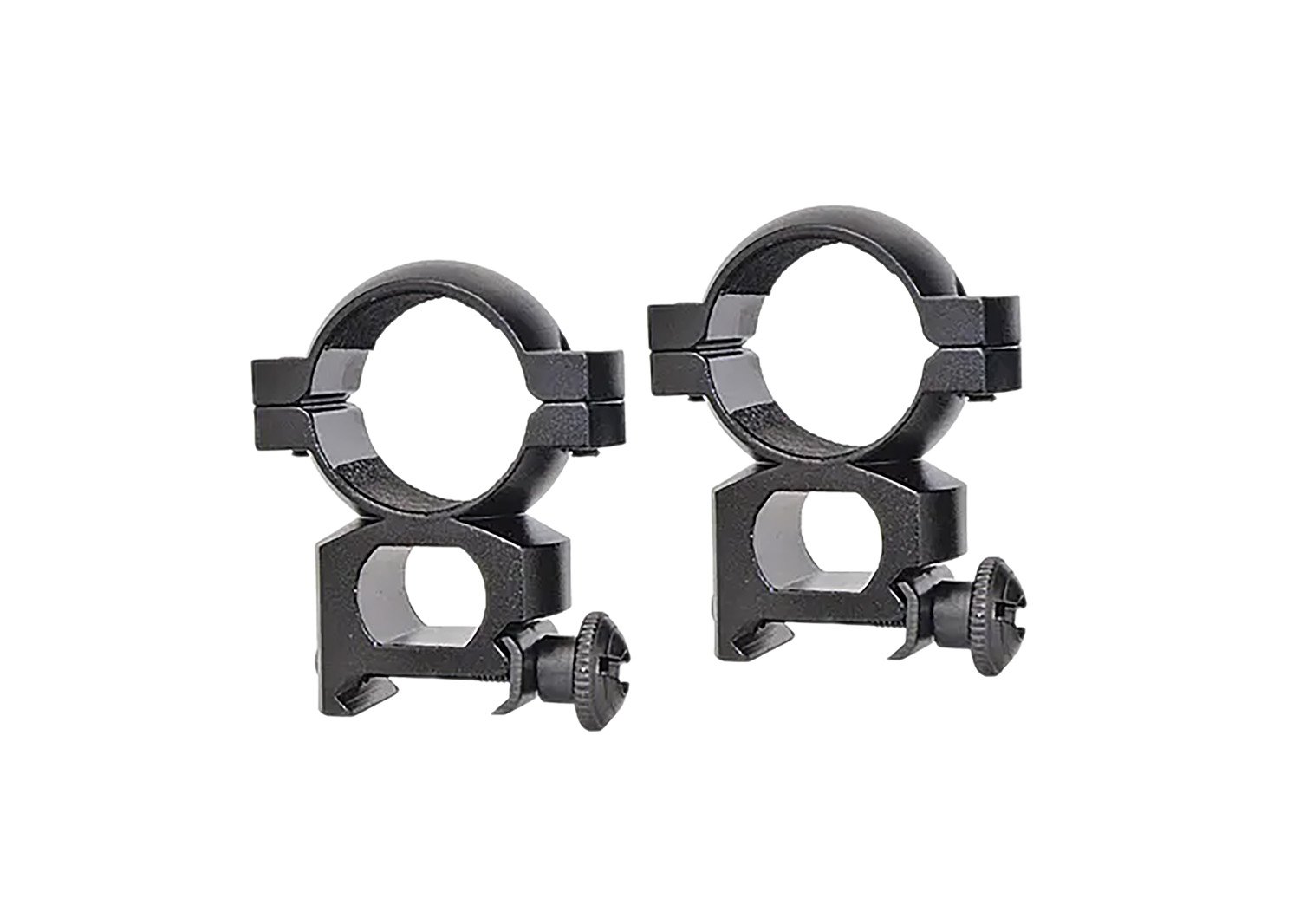 Traditions A799DS Quick Peep Scope Rings 1 in Aluminum Matte Black - Traditions Performance Firearms - 1"