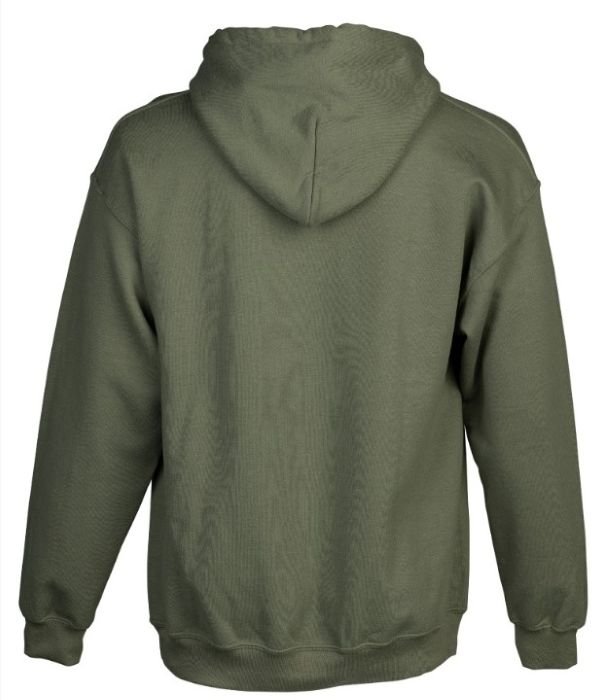 Browning HOODIE VINTAGE EMBLEM WHITETIAL GREEN - Browning