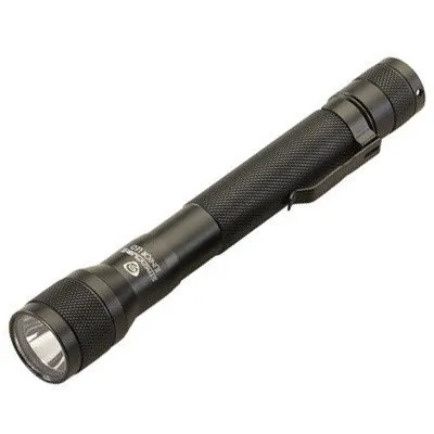 Streamlight 71500 Jr. LED Flashlight Black 225 Lumen 2 AA Batteries - Streamlight