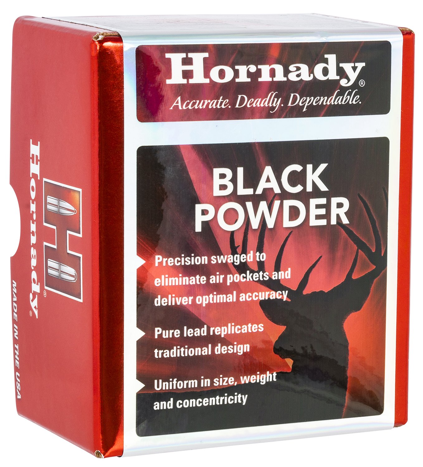 Horn Hunter 6110 Lead Balls .54 Caliber 228 Grain 100 Pack - Hornady - 54