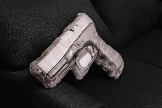 Caliber Gourmet Automatic Handgun Pillow Memory Foam Gun Rest - Caliber Gourmet