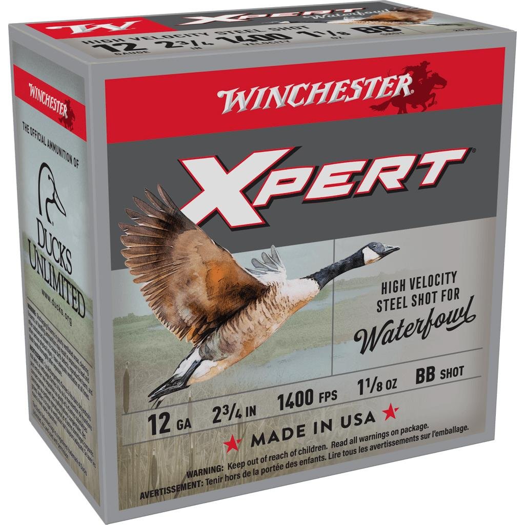 Winchester WEX12HBB 12 Gauge 2.75 in 1.125 oz BB Steel Shot 25 Rounds - Winchester - 12 Gauge