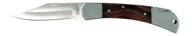 RUKO NK813 420A Hardwood Folding Knife Premium Blade - RUKO