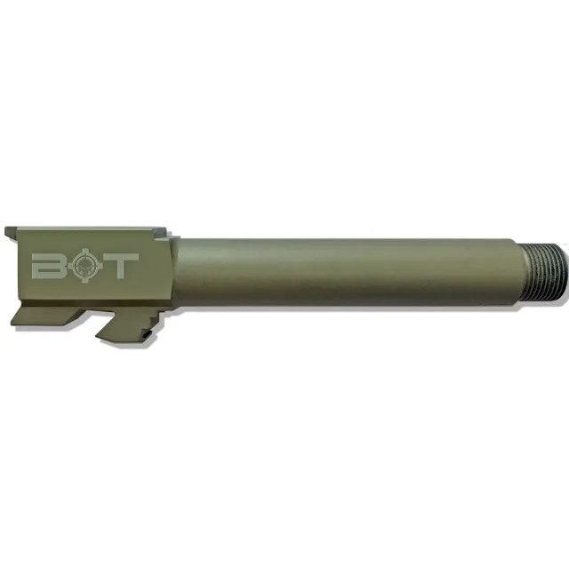 Backup Tactical G19TB-ODG 9MM Threaded Barrel, Nitride, OD Green, Glock 19