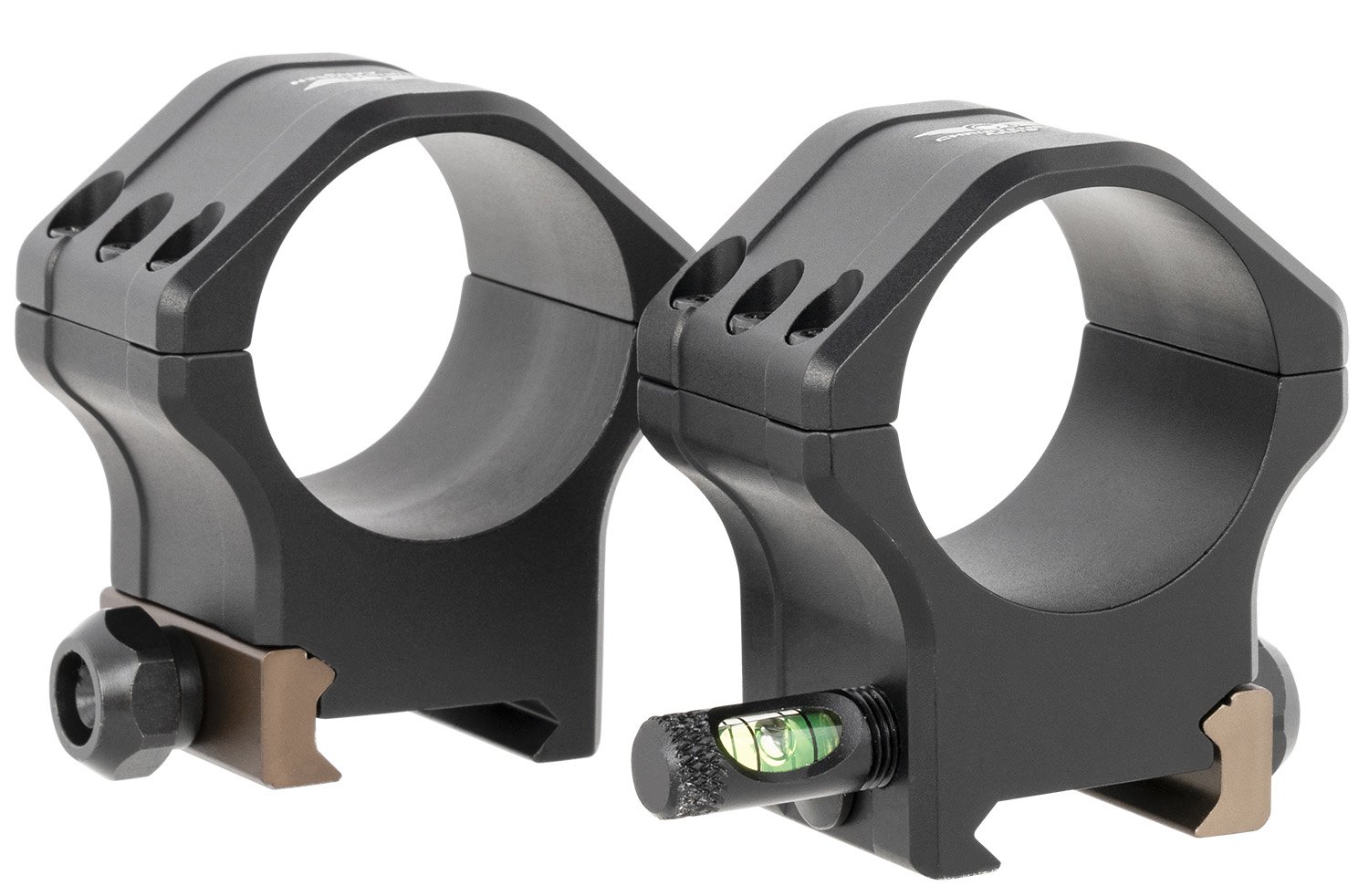Christensen 810-00042-04 34mm High Tactical Rings Black - Christensen Arms - 34MM
