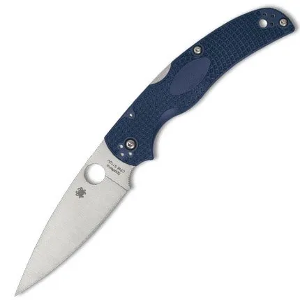 Spyderco C244PDBL Native Chief Dark Blue Lightweight CPM 110V Knife - Spyderco