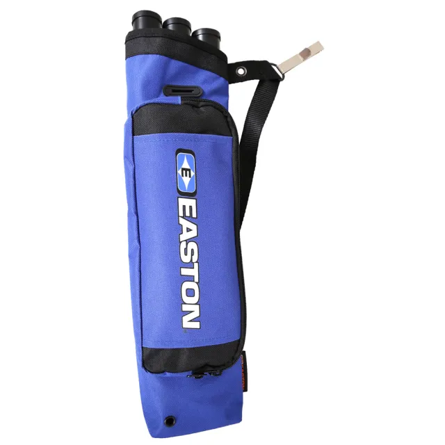 Easton Flipside 3-Tube Hip Quiver 522698 Blue Ambidextrous - Easton