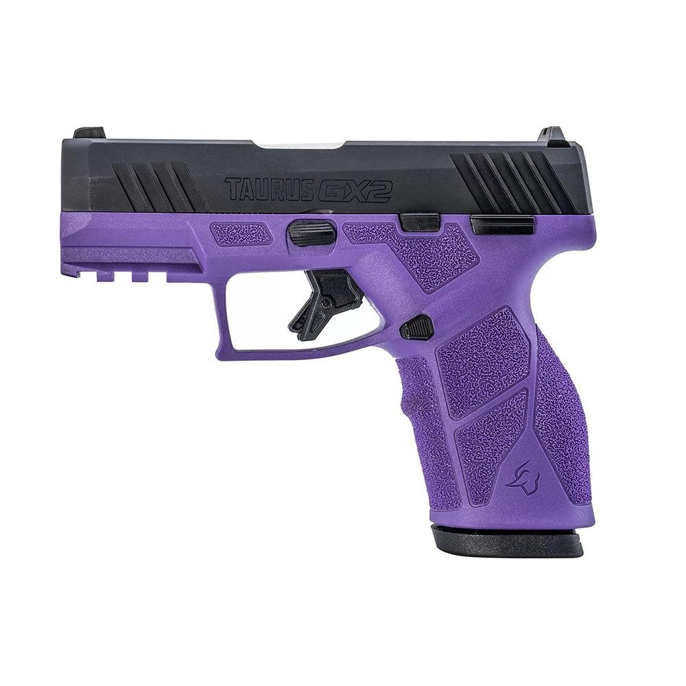 Taurus GX2 9mm 3.38in 2x13rd Dark Purple/Black Semi-Auto Pistol 1-GX2931DP