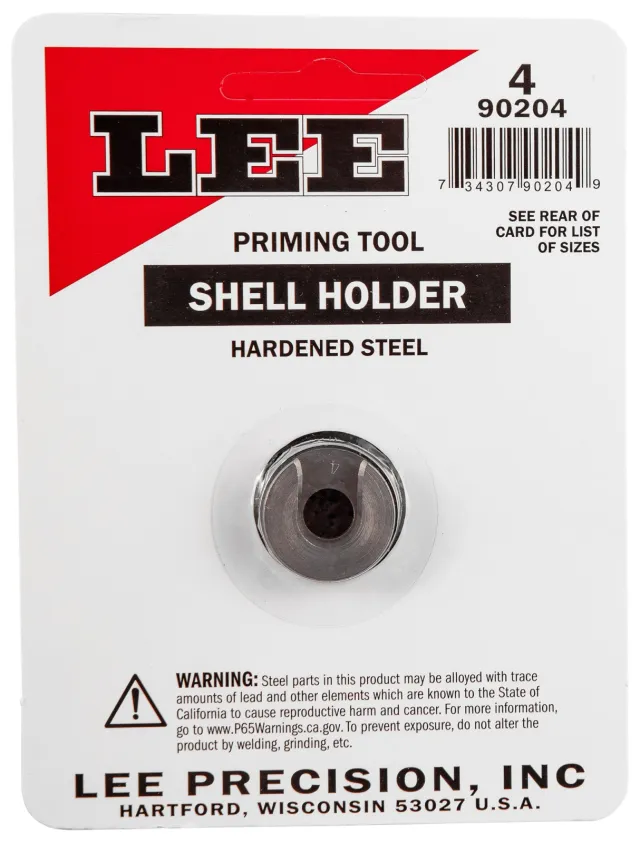 Buy Lee #4 Auto Prime Shell Holder For 17 Rem./221 Fireball/222 Rem./223 online