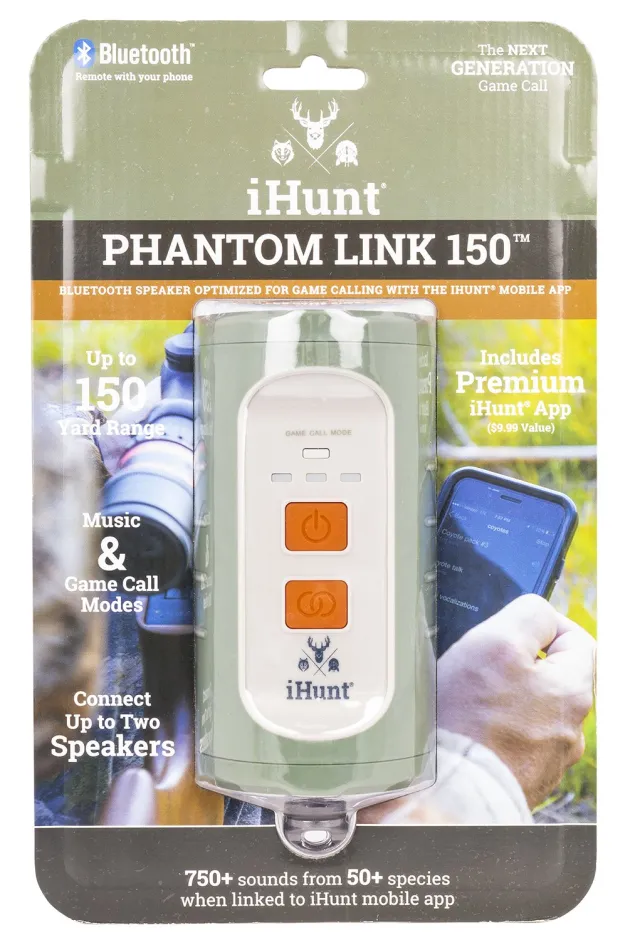 iHunt IHP150 Phantom Link Bluetooth Speaker, Waterproof, 750 Calls - IHUNT