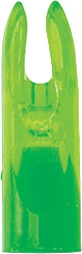 TruGlo BOWFISHING 5/16" ARROW NOCKS 6-PACK HIGH VIS GREEN - Truglo Bowfishing