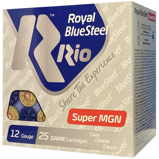 Rio Ammunition RBSM403 Royal BlueSteel Magnum 12 Gauge 3" 1 3/8 oz 3... - Rio Ammunition - 12 Gauge