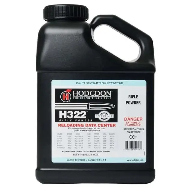 Hodgdon Extreme H322 8 lb Rifle Powder - Hodgdon