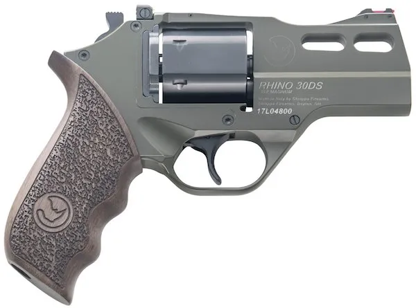 Chiappa Firearms Rhino 30Ds 357Mag 3" Adj. Sight Odg/Walnut 340.285 - Chiappa - .357 MAG/.38 SPECIAL for sale at Gun Club HQ