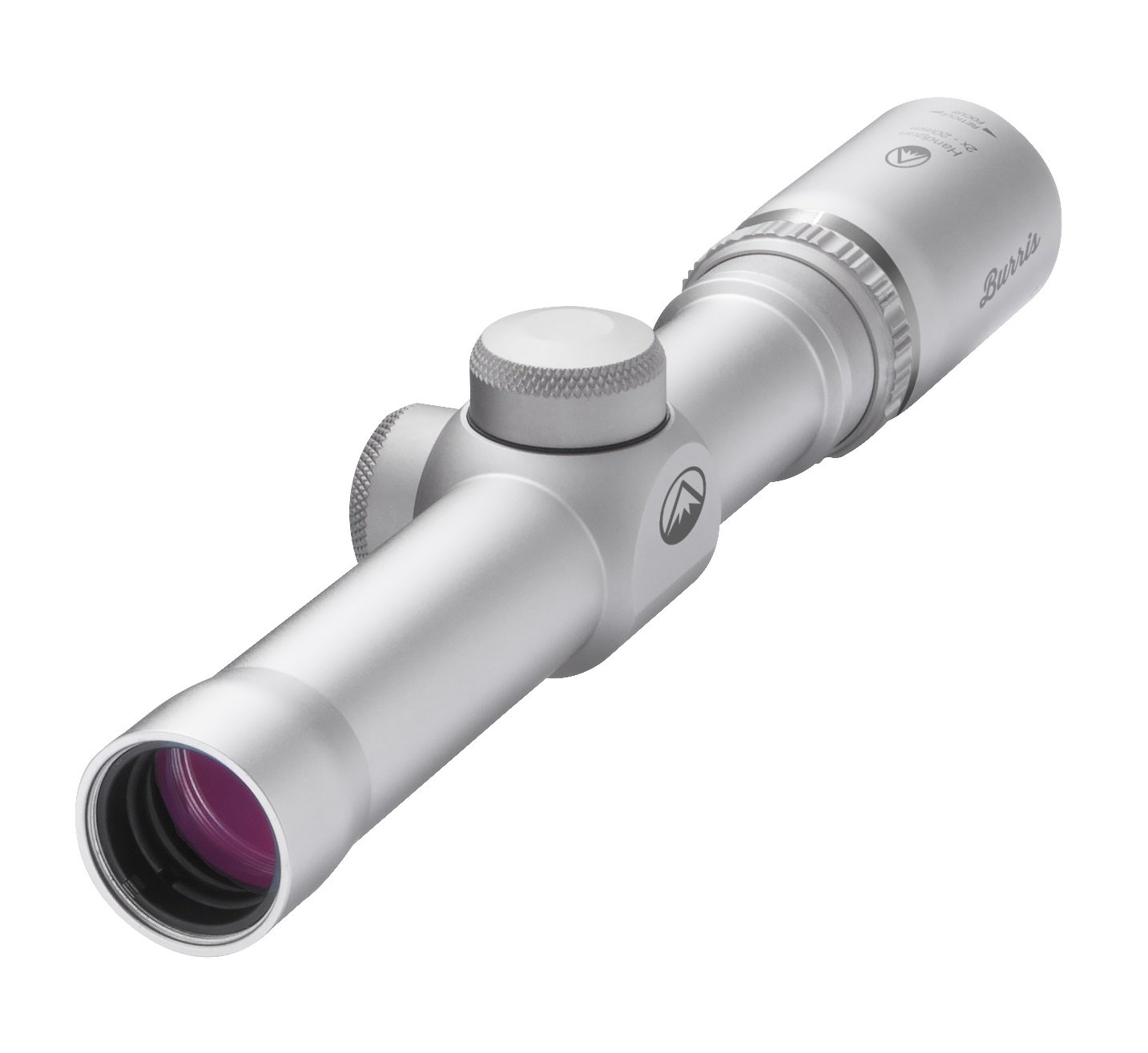 Burris Optics Plex Handgun Scope 2x 20mm 1/2 MOA Nickel - Burris Optics - 20MM
