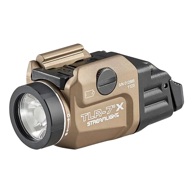 Buy Streamlight 69456 TLR-7 X LED Weapon Light 500 Lumens FDE Aluminum online