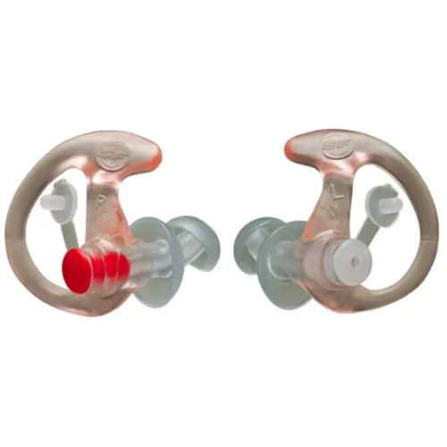 SureFire EP3-MPR-BULK Sonic Defenders Medium Clear Earplugs 25 Pairs - SureFire for sale at Smoke Wagon Firearms