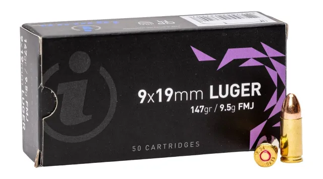 IGMAN 3877002037207 9MM 147GR FMJ 50/20 - IGMAN