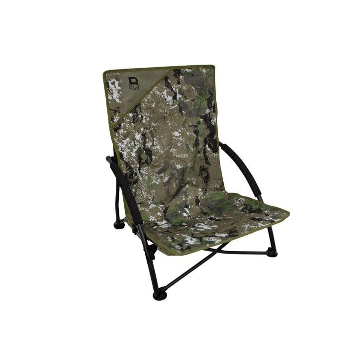Barronett Ground Gobbler Chair Crater Thrive - BC108 Camo, Low Profile Design, 21"x17" Seat, 6" Seat Height, 300 lbs. Weight Capacity, 7 lbs. Weight - Ardisam (River's Edge/ Barronett Blinds)