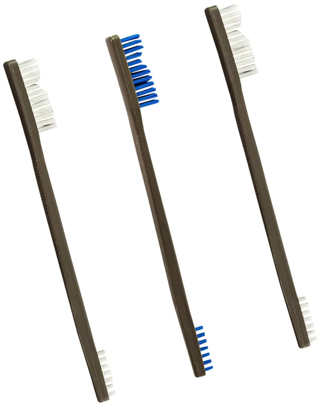 Buy Otis Technologies 3 Pack Brushes 2 Nylon 1 Blue Nylon online