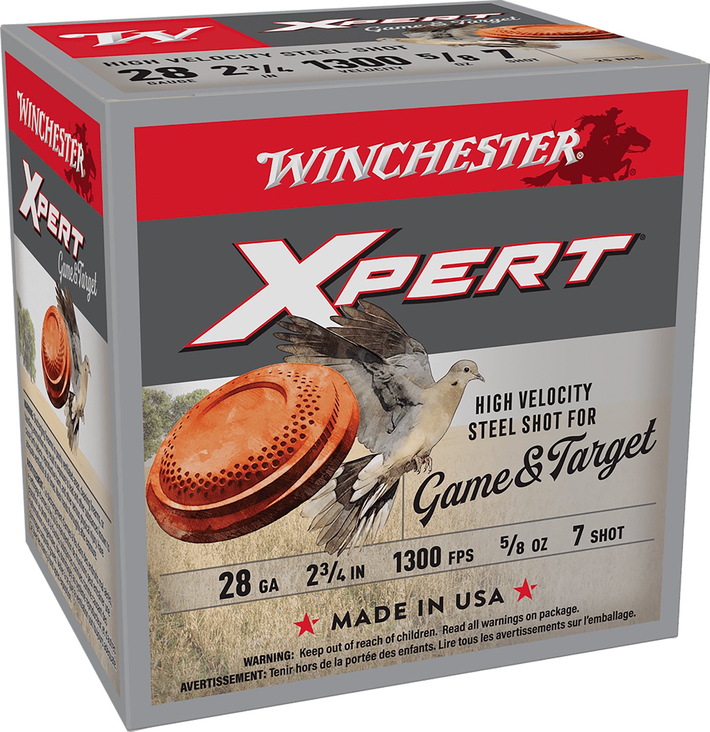 Winchester Super-X Xpert 28 Gauge 2.75" Ammo 7 Shot 25/box - Winchester - 28 Gauge