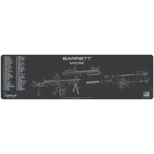 CERUS GEAR BARRETT M107A1 SCHEME MAG CHR GRAY