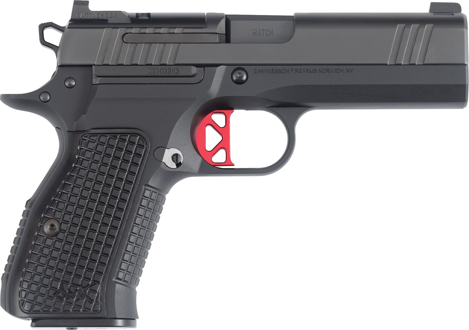 Dan Wesson DWX 9mm 4.00 In 10+1 Black Night Sights Aluminum Grips - Dan Wesson - 9mm