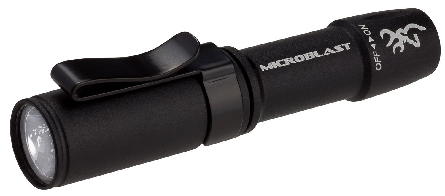 Browning Microblast AAA Flashlight, Aluminum Body, High Output LED - Browning - 72 LUMENS