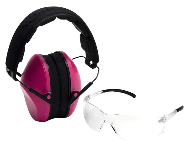 Buy Pyramex Safety VGCOMBO210 Eye & Ear Protection NRR 24dB Pink online