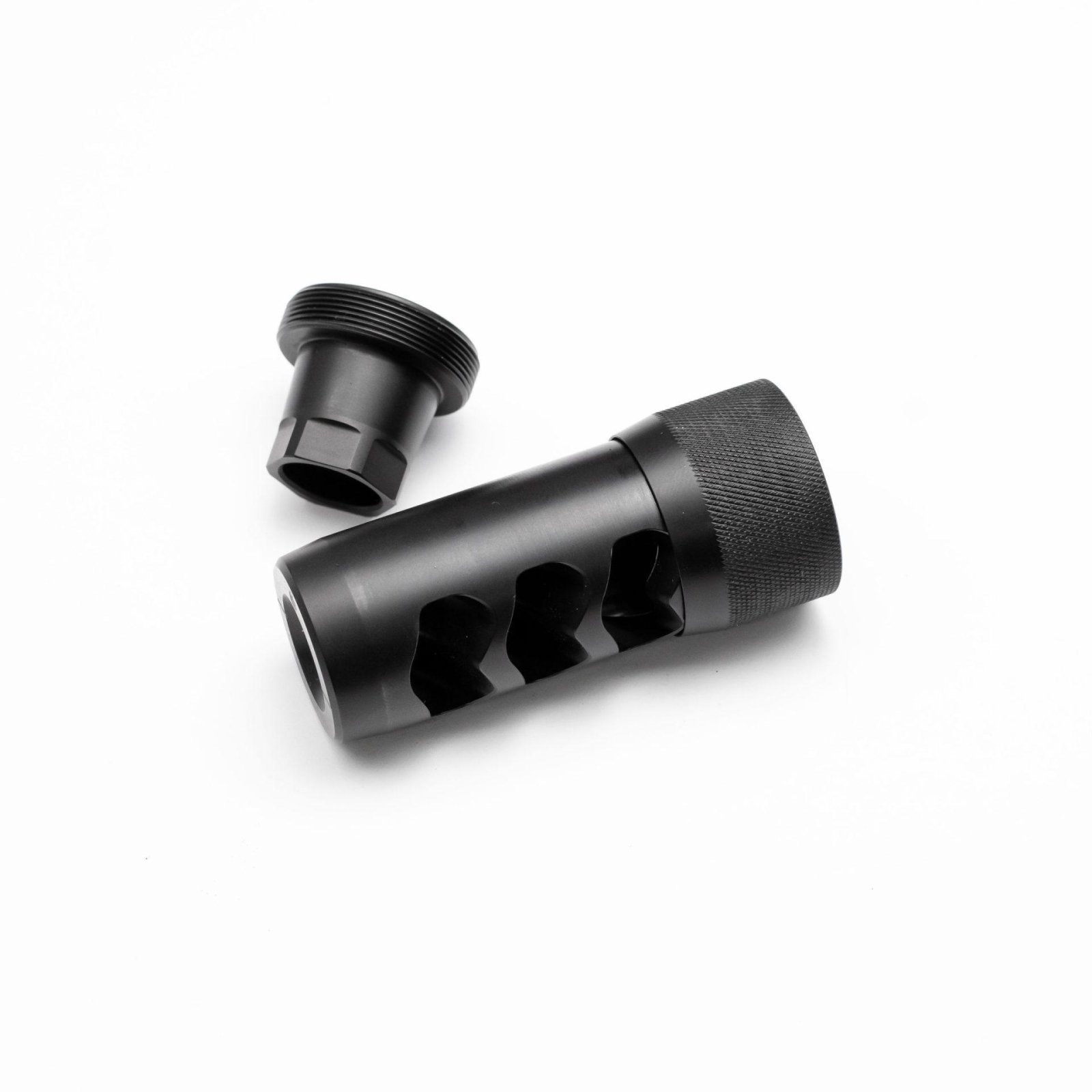 HELLFIRE 6.5mm Muzzle Brake - Easy Install, Recoil Reduction, 17-4PH Stainless Steel, Made in USA - Area 419 - 6.5mm
