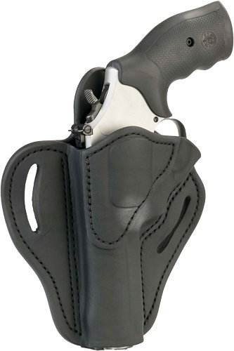 1791 Gunleather RVH2 OWB Belt Holster Left-Hand K-Frame 6 In Black - 1791 Gunleather
