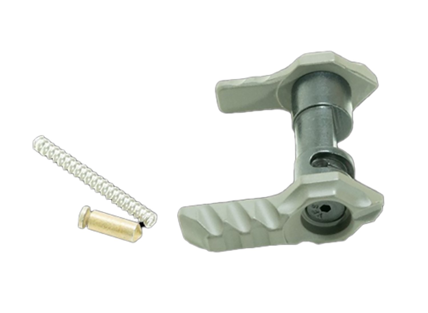 Timber Creek GAMBISSU Greyman Aluminum Ambidextrous Safety Selector - Timber Creek