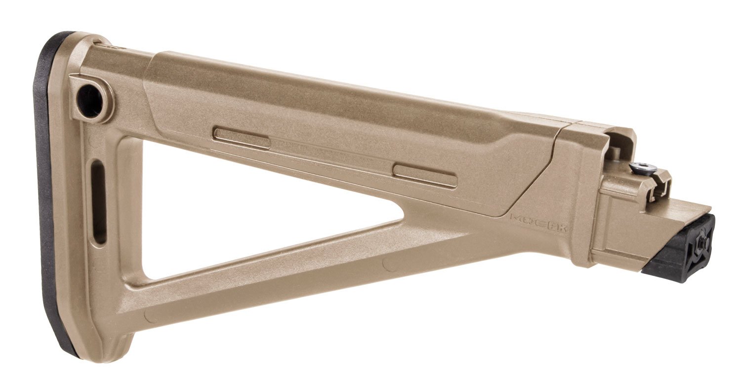 Magpul Industries MOE AK Stock AK-47/AK-74 12.8 In FDE Polymer - Magpul Industries - AK-47/AK-74