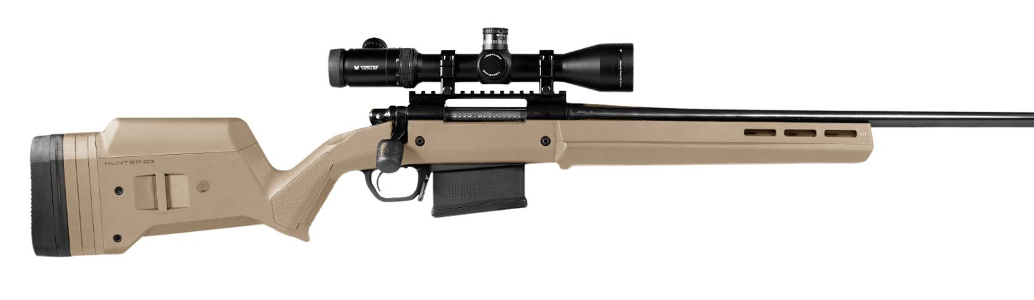 Magpul MAG483FDE Hunter 700 Stock, Adjustable, M-LOK, Flat Dark Earth - Magpul Industries