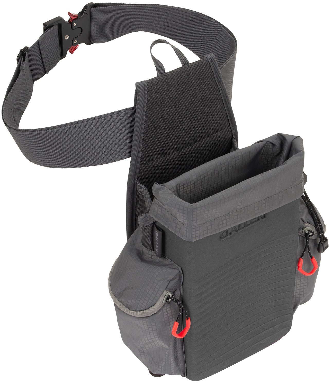 Allen 8317 Competitor Shell Bag 12 Gauge Gray Molded EVA Adjustable Belt - Allen Company